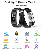 Load image into Gallery viewer, Fitness Tracker, Activity Tracker with Sleep Tracking Health Monitor, GPS, Step Tracker, Sport Fitness Watch IP68 Waterproof Smart Watch with Pedometer for Men Women Kids
