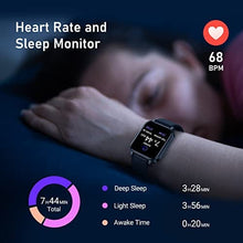 Load image into Gallery viewer, Imzuc Smart Watch, Health Fitness Tracker for Women & Men, Touchscreen Smartwatch with Heart Rate Tracking, Sleep Monitor & SpO2, IP68 Waterproof Sports Watch Compatible with Android & iOS Phones