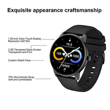 Load image into Gallery viewer, Smart Watch &amp; Fitness Tracker BT5.0 1.28&quot; Touch Screen for Android &amp; iOS, Activity Tracker with Heart Rate, Blood Oxygen and Sleep Monitor, IP68 Waterproof Pedometer Watch for Women Men
