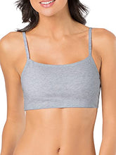Load image into Gallery viewer, Fruit of the Loom womens Spaghetti strap Pullover Sports Bra, White/Heather Gray/Black, 6-count (2 of each color)
