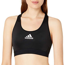 Load image into Gallery viewer, adidas Women&#39;s Don&#39;t Rest Alphaskin Padded Bra Black XX-Small
