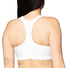 Load image into Gallery viewer, Hanes Sport Women&#39;s Compression Racerback Sports Bra,White,X-Large
