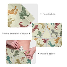 Load image into Gallery viewer, visesunny High Waist Yoga Pants with Pockets Colored Horse Tummy Control Workout Running Yoga Leggings for Women