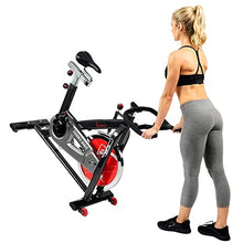Load image into Gallery viewer, Sunny Health & Fitness Indoor Cycling Exercise Bike with Heavy 49 LB Chrome Flywheel - SF-B1002