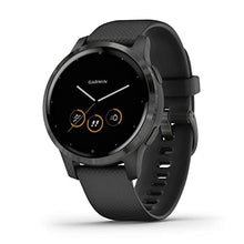 Load image into Gallery viewer, Garmin Vivoactive 4, GPS Smartwatch, Features Music, Body Energy Monitoring, Animated Workouts, Pulse Ox Sensors and More, Black