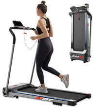 Load image into Gallery viewer, FYC Folding Treadmill for Home - Free Installation Slim Compact Running Machine Portable Electric Treadmill Foldable Treadmill Workout Exercise for Small Apartment Home Gym Fitness Jogging Walking
