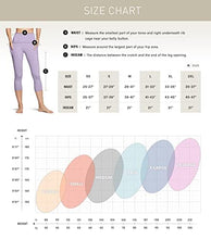 Load image into Gallery viewer, TSLA High Waist Yoga Pants with Pockets, Tummy Control Yoga Leggings, Non See-Through Workout Running Tights, Capris Pocket Peachy Lavender