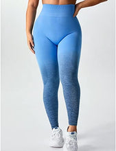Load image into Gallery viewer, YEOREO Womens Amplify Leggings High Waisted Seamless Scrunch Legging Active Running Yoga Pant