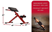 Load image into Gallery viewer, Stamina X Hyper Bench - Smart Workout App, No Subscription Required - Hyperextension and Core Strengthening Station
