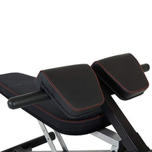 Load image into Gallery viewer, Fitness Reality X-Class Light Commercial Multi-Workout Abdominal/Hyper Back Extension Bench, Black