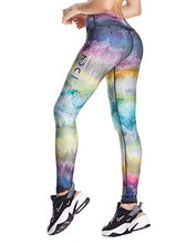 Load image into Gallery viewer, Drakon Leggings Women´s Activewear Workout Pants Printed Compression Pants Yoga Tights