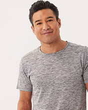 Load image into Gallery viewer, Men's Quick Dry Fit Dri-Fit Short Sleeve Active Wear Training Athletic Essentials Crew T-Shirt Fitness Gym Wicking Tee Workout Casual Sports Running Tennis Exercise Undershirt Top - 5 Pack,-Set 9,S