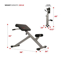 Load image into Gallery viewer, Sunny Health & Fitness SF-BH6629 45 Degree Hyperextension Roman Chair