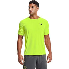 Load image into Gallery viewer, Under Armour Men&#39;s Tech 2.0 Short-Sleeve T-Shirt , High-Vis Yellow (731)/Black, X-Small
