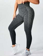 Load image into Gallery viewer, YEOREO Womens Amplify Leggings High Waisted Seamless Scrunch Legging Active Running Yoga Pant