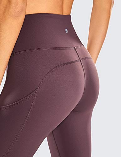 CRZ YOGA Women's Naked Feeling Workout Leggings 25 Inches - High Waisted Yoga  Pants with Side Pockets Arctic Plum – The Home Fitness Corp