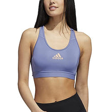 Load image into Gallery viewer, adidas Womens Don&#39;t Rest Alphaskin Padded Bra Orbit Violet/Black, X-Small
