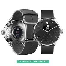 Load image into Gallery viewer, Withings ScanWatch - Hybrid Smartwatch with ECG, Heart Rate Sensor and Oximeter (Black, 38mm)
