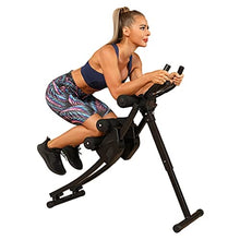 Load image into Gallery viewer, WINBOX Ab Machine Multi-functional Exercise Equipment for Home Gym, Height Adjustable Abs Workout Equipment, Black
