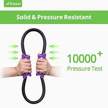 Load image into Gallery viewer, Pilates Ring Circle Yoga Ring, 12 Inch Magic Circle Pilates Ring, Pilates Equipment for Toning Thighs Abs and Legs, Inner Thigh Exercise Equipment for Women, Exercise Rings Workout Rings Fitness Ring