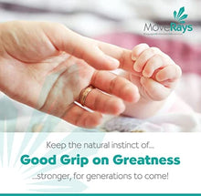 Load image into Gallery viewer, MoveRays Hand Grip Strengthener, Forearm, Fingers Exerciser - Silicone Rings for Muscle Training, Sports, Rock Climbing, Fitness