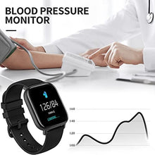 Load image into Gallery viewer, Fitness Tracker Blood Pressure Heart Rate Monitor Blood Oxygen Activity Tracker Pedometer Big Fitness Tracker Sleep Monitor Smart Watches for Women Men