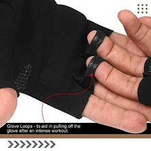 Load image into Gallery viewer, OXDAO Workout Weightlifting Gym Gloves for Men & Women with Wrist & Full Palm Protection, for Weight Lifting, Powerlifting, Training, Fitness, Hanging, Pull ups…