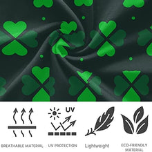 Load image into Gallery viewer, visesunny High Waist Yoga Pants with Pockets Green Clover Dot Print Buttery Soft Tummy Control Running Workout Pants 4 Way Stretch Pocket Leggings