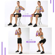 Load image into Gallery viewer, Lechay Thigh Master for Inner Thighs, Thigh Workout Equipment for Home Gym Yoga Sport Weight Loss 1Pc (Purple)

