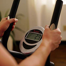 Load image into Gallery viewer, Sunny Health & Fitness SF-E905 Elliptical Machine Cross Trainer with 8 Level Resistance and Digital Monitor , Gray, White, 28 L x 17 W x 57 H