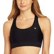 Load image into Gallery viewer, Champion Women&#39;s Absolute Workout Sports Bra, Black, X-Small
