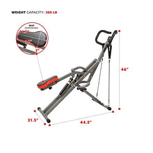 Load image into Gallery viewer, Sunny Health & Fitness Row-N-Ride PRO™ Squat Assist Trainer - SF-A020052