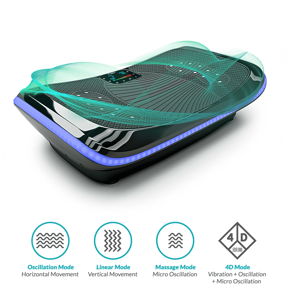 4D Vibration Plate with Triple Motors with Bluetooth Speakers The Home Fitness Corp 4D Vibration Plate with Triple Motors with Bluetooth Speakers The Home Fitness Corp