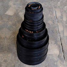 Load image into Gallery viewer, 500 lb. Rugged Deep Dish Olympic Plate Set with Bar - The Home Fitness Corp