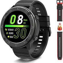 Load image into Gallery viewer, IOWODO X5 Fitness Tracker for Men Health and Fitness Smartwatch with Heart Rate &amp; Sleep Monitor Waterproof Activity Tracker Smart Watch Tracking Steps, Calories, Distance for Android &amp; iOS (2 Bands)
