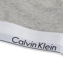 Load image into Gallery viewer, Calvin Klein Modern Cotton Unlined Wireless Bralette, Grey Heather, Small
