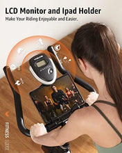 Load image into Gallery viewer, YOSUDA Indoor Cycling Bike Stationary - Cycle Bike with Ipad Mount & Comfortable Seat Cushion