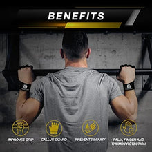 Load image into Gallery viewer, Fit Active Sports New Ventilated Weight Lifting Gloves with Built-in Wrist Wraps, Full Palm Protection & Extra Grip. Great for Pull Ups, Cross Training, Fitness & Weightlifting. (Men & Women)