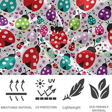 Load image into Gallery viewer, visesunny High Waist Yoga Pants with Pockets Cute Ladybug Polka Dot Buttery Soft Tummy Control Running Workout Pants 4 Way Stretch Pocket Leggings