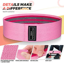 Load image into Gallery viewer, Renoj Resistance Bands , Booty Bands for Women, 3 Levels Exercise Workout Bands for Legs and Butt
