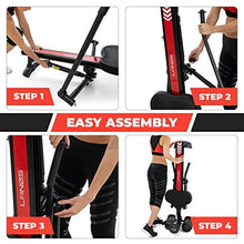 Load image into Gallery viewer, Lanos Hydraulic Rowing Machine | Adjustable Resistance | Rowing Machines for Home Use | LCD Monitor | Compact for Home Workout | Tone Muscle Improve Heart Health