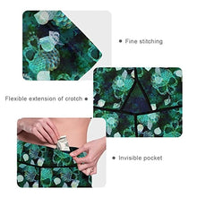 Load image into Gallery viewer, visesunny High Waist Yoga Pants with Pockets Mermaid Scale Seashell Skull Buttery Soft Tummy Control Running Workout Pants 4 Way Stretch Pocket Leggings
