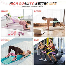 Load image into Gallery viewer, Renoj Resistance Bands , Booty Bands for Women, 3 Levels Exercise Workout Bands for Legs and Butt