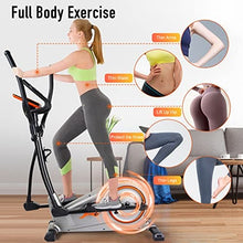 Load image into Gallery viewer, STAR POWER Elliptical Exercise Machine for Home Use, Magnetic Elliptical Cross Trainer with LCD Monitor, Elliptical Training Machines with 16Levels Resistance, 330lbs Capacity