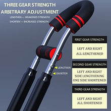 Load image into Gallery viewer, XINRUI U Shape Twister Arm Exerciser, Home Chest Expander, Biceps, Triceps, Forearm, Inner Thighs & Shoulder Muscle Fitness Equipment, Arm Strength Training Workout Machine (110-132 lbs)