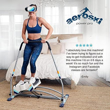 Load image into Gallery viewer, Aeroski Power Pro Home Fitness, The Most Fun Cardio Machine for a Total-Body Workout. Low Impact Plyometric Training. Free Fitness App, Coach-Led Live Classes and Virtual Reality Goggles.