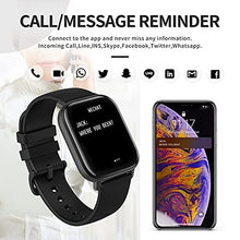 Load image into Gallery viewer, Fitness Tracker Blood Pressure Heart Rate Monitor Blood Oxygen Activity Tracker Pedometer Big Fitness Tracker Sleep Monitor Smart Watches for Women Men