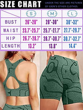Load image into Gallery viewer, GXIN Women's Workout 2 Piece Outfits High Waist Running Shorts Seamless Gym Yoga Sports Bra Darkgreen