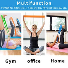 Load image into Gallery viewer, Resistance Bands Set, Long Exercise Bands for Arms, Shoulders, Legs and Butt, Workout Stretch Bands for Physical Therapy, Gym, Yoga