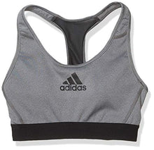 Load image into Gallery viewer, adidas womens Don't Rest Alphaskin Padded Bra Dark Grey Heather Medium